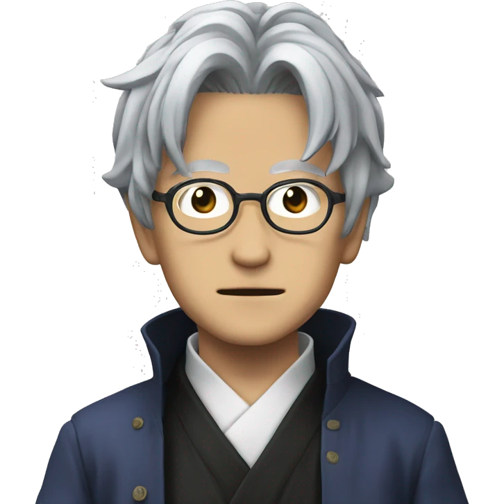 Satoru Gojo with Suguru Geto emoji