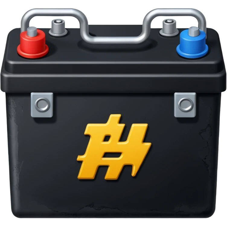 Batería de auto emoji