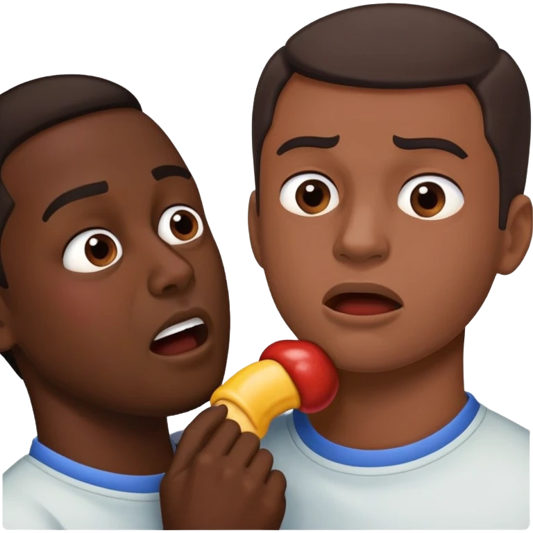 Guy choke hold emoji