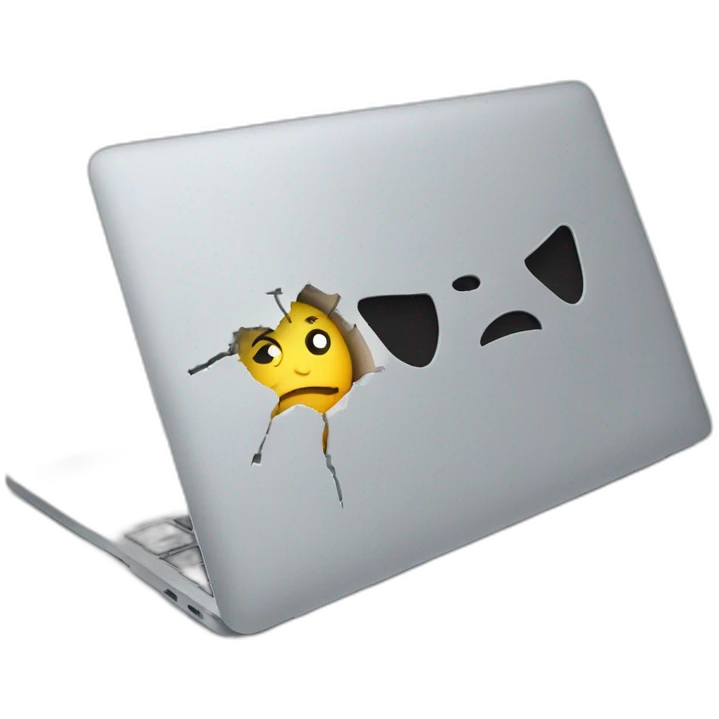 broken macbook emoji