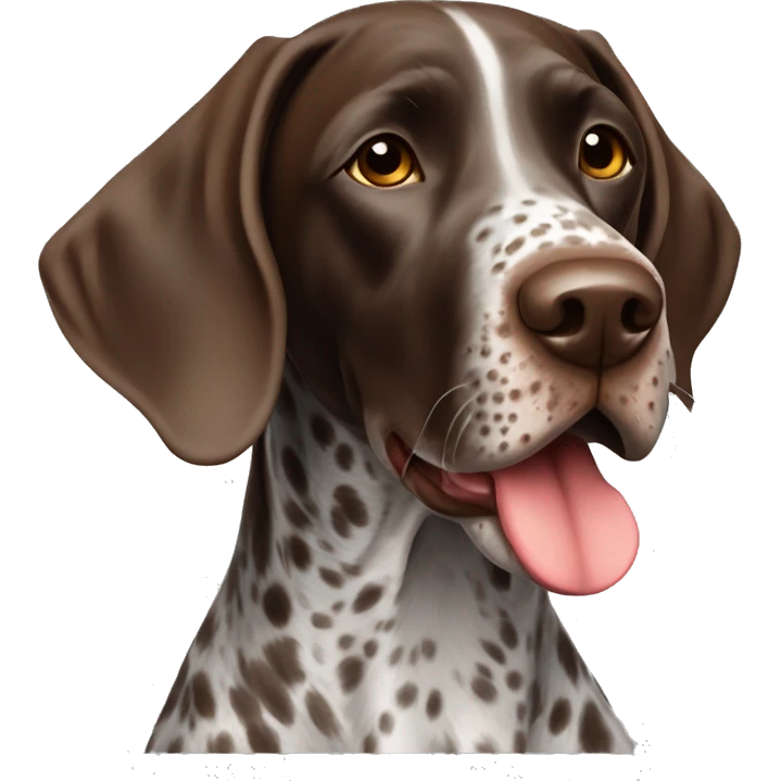 German shorthair pointer emoji