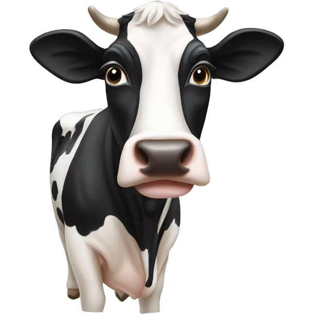 holstein cow  emoji