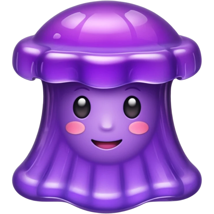jelly disc smushed emoji