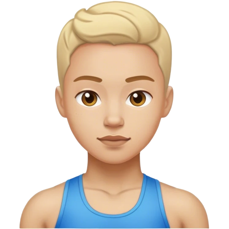 Bear with gym clothes emoji
