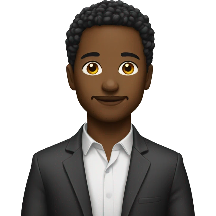 Black to the future emoji