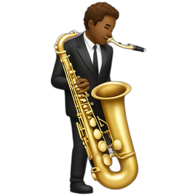 Saxofonista emoji