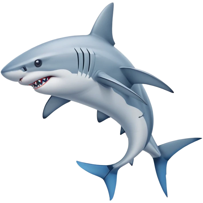 a shark with legs wearing nike jordans emoji