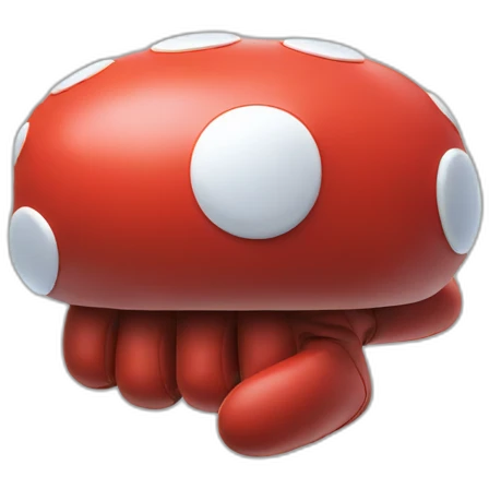 super mario glove emoji