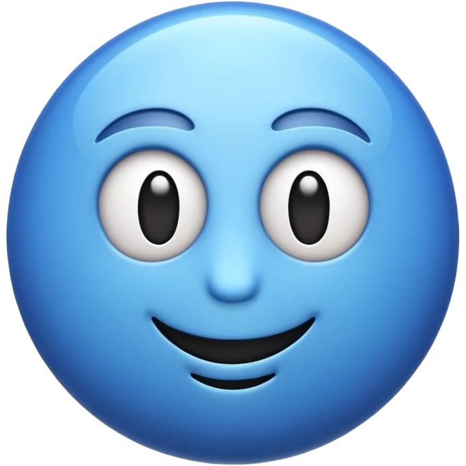 iOS-style 3D emoji: three curved lines radiating outward emoji
