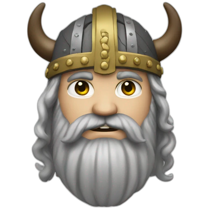 Viking god emoji