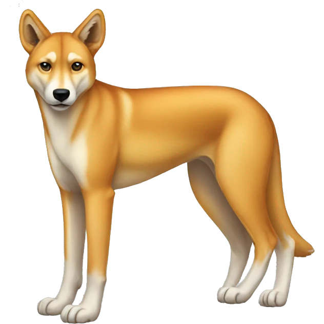 Dingo Full Body emoji