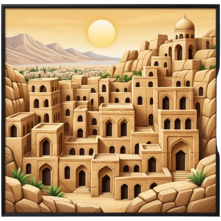 ancient persian city, no frame emoji