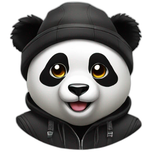 dj panda emoji