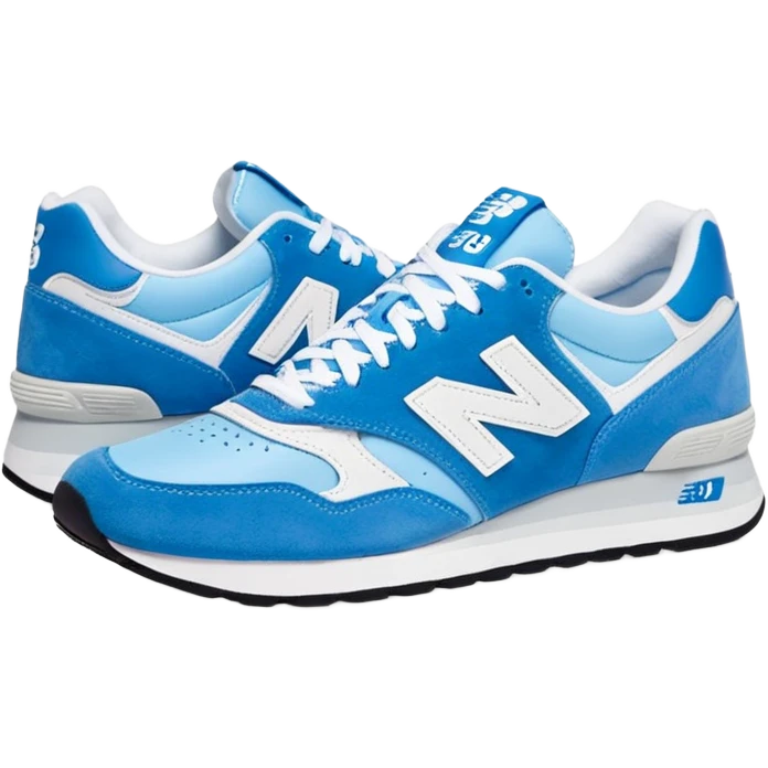 New balance 740 ice blue shoes emoji