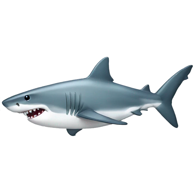 shark with shoes emoji