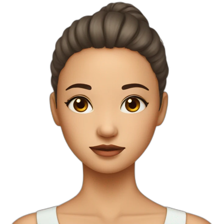 Post op surgery girl with neck scar emoji