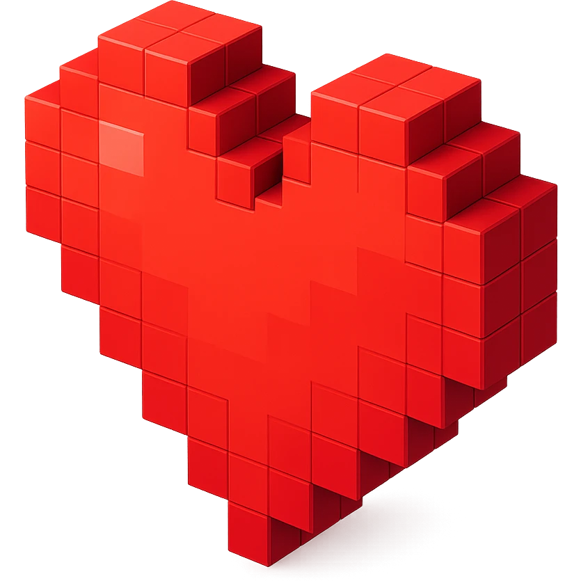 Heart red emoji
