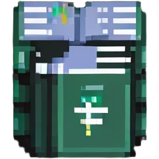 knowledge base icon with book and database symbol emoji