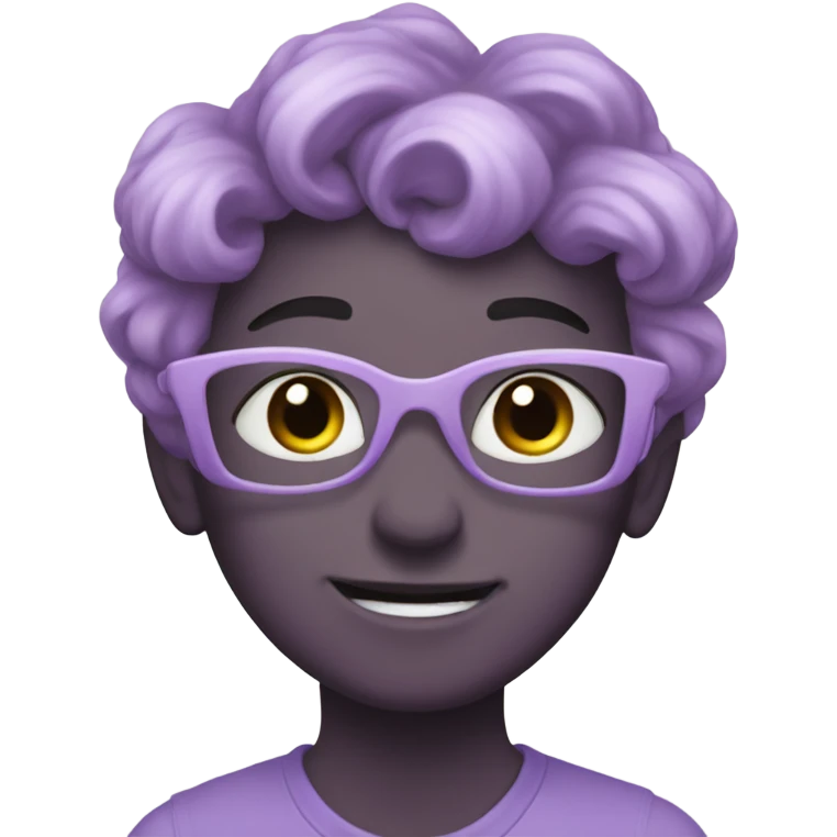 Lilac three sparks emoji