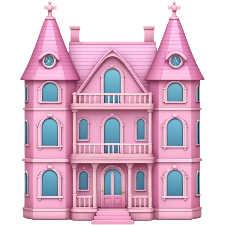 pink dollhouse emoji