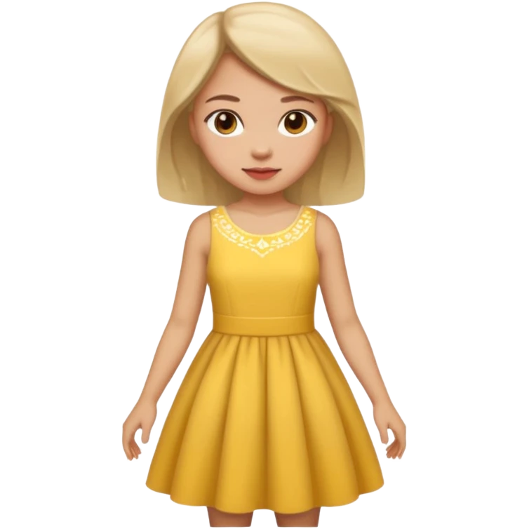 لباس های یک دختر emoji