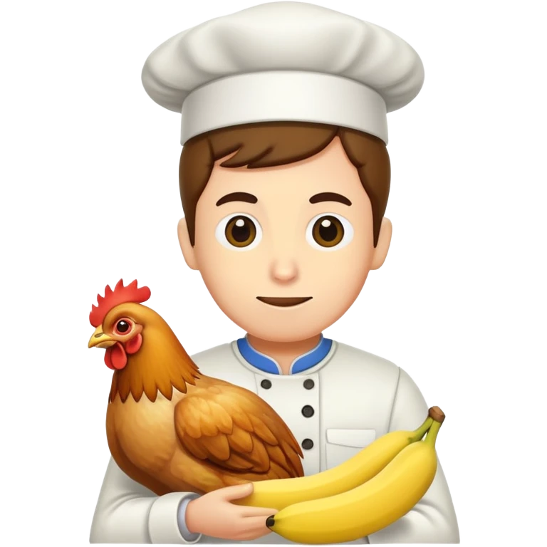 Chicken banna emoji