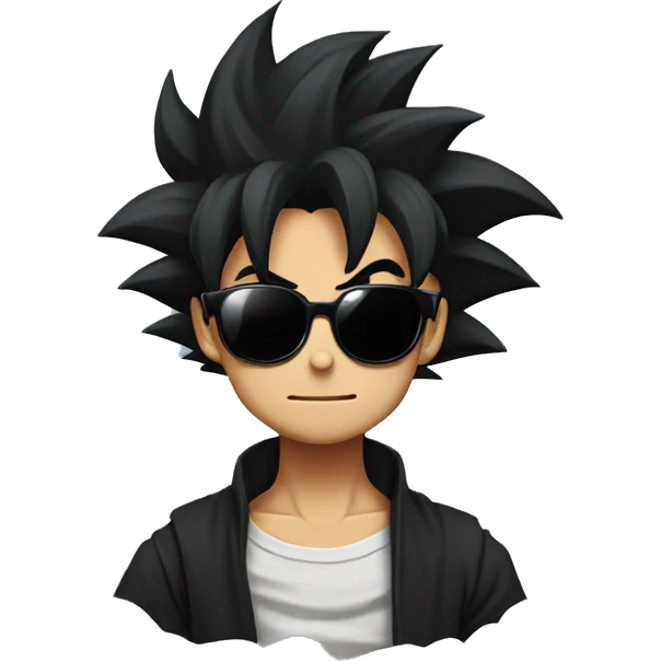 goku black with sunglasses emoji