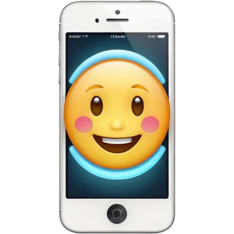 i phone happy face emoji