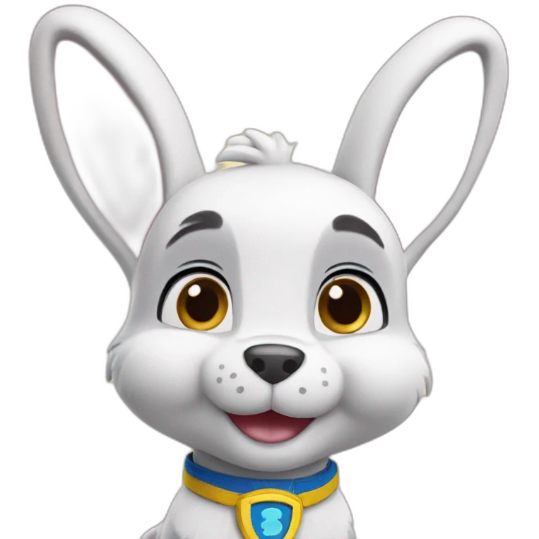 paw patrol  bunny emoji