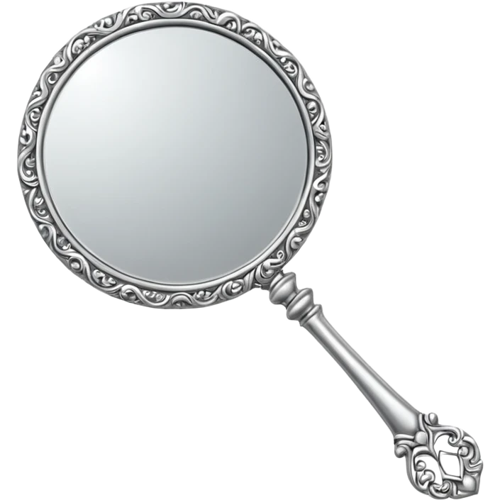 Hand mirror emoji