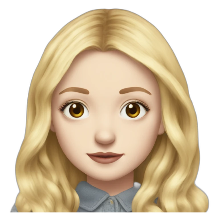 clild dakota fanning emoji