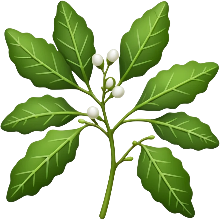 mistletoe emoji