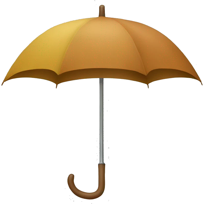 autumn umbrella emoji