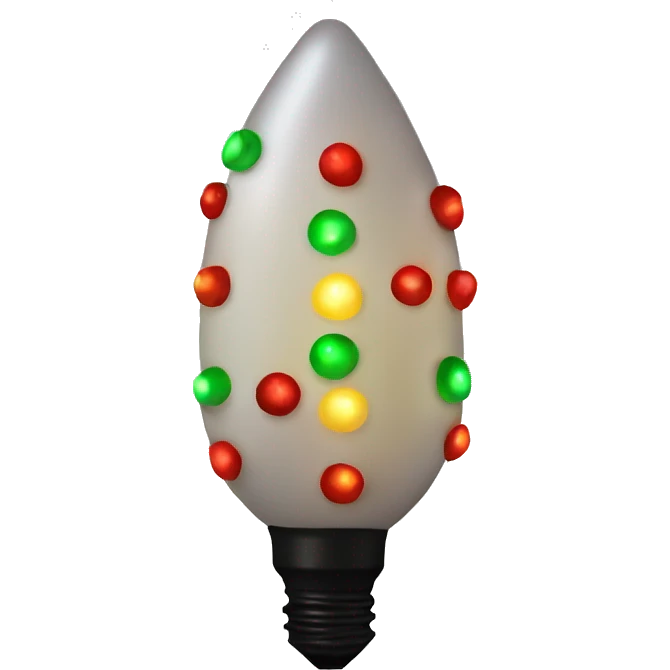 Christmas light  emoji