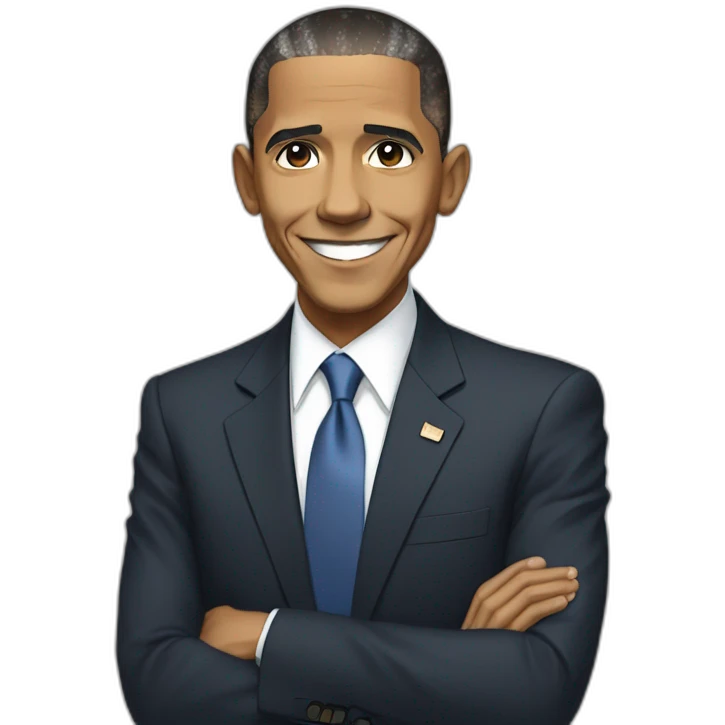 barack obama anime emoji