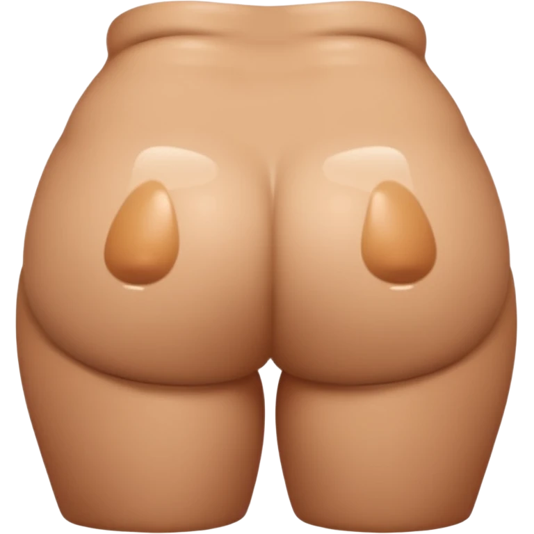 Big fat butt and cummy  emoji