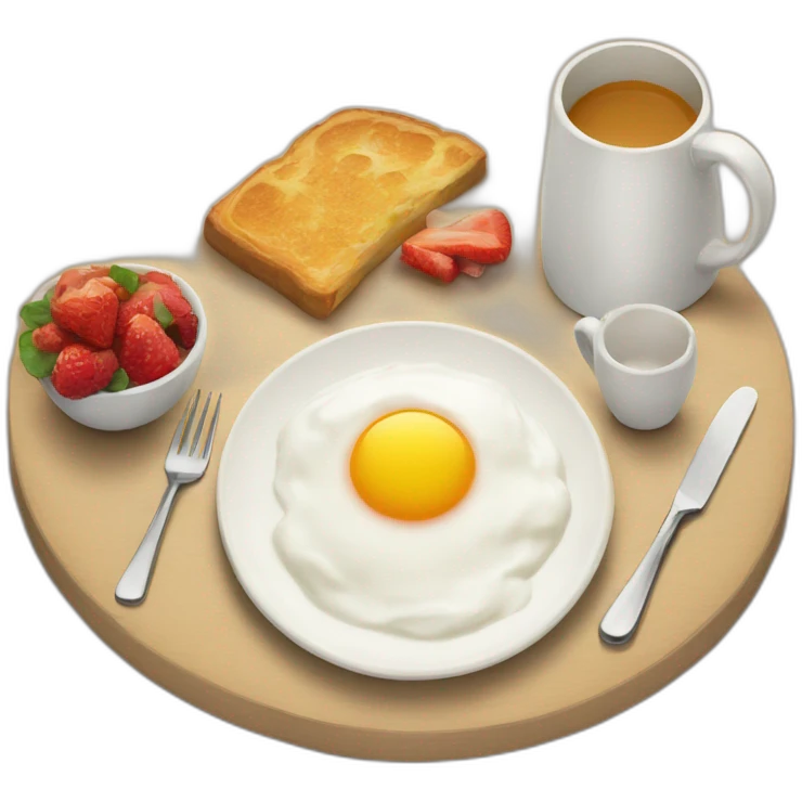breakfast table emoji
