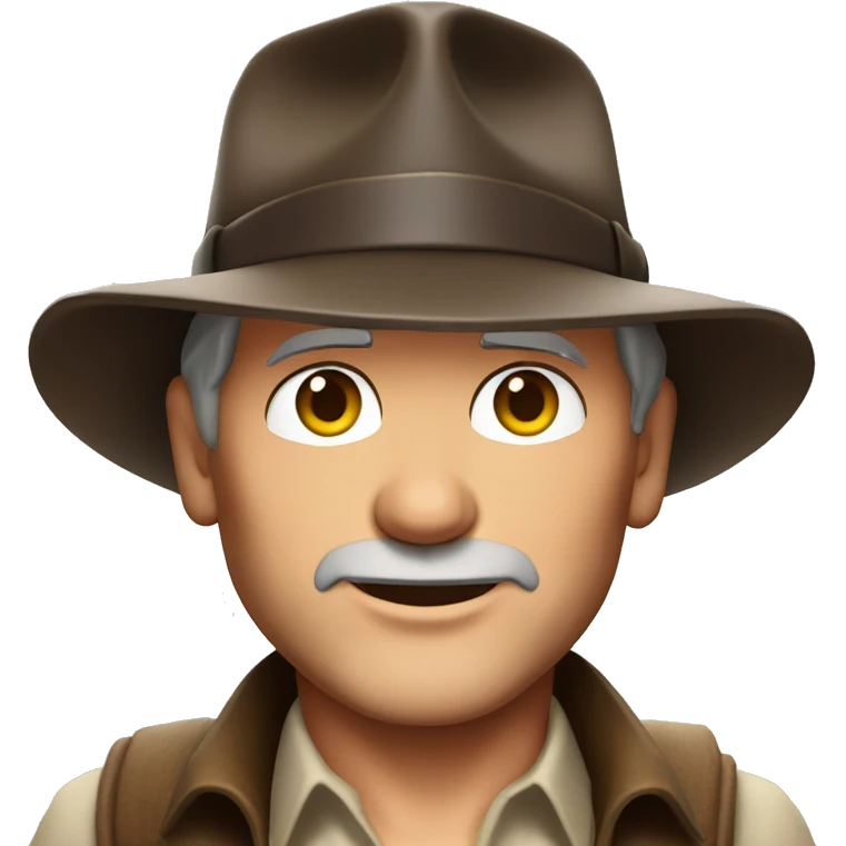 Harrison Ford as Indiana Jones emoji