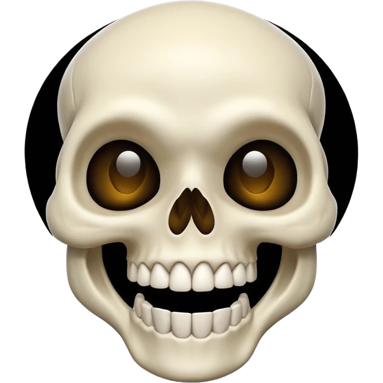 Laughing skull emoji