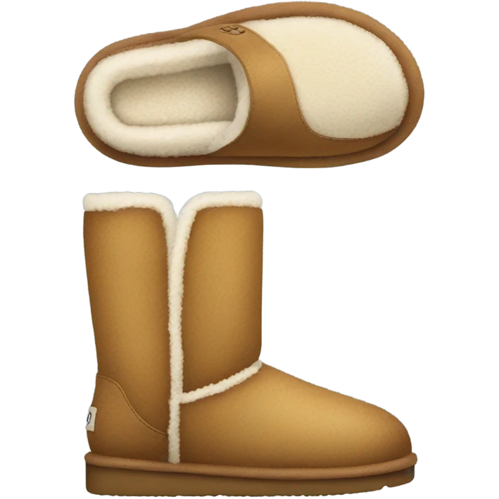 UGG slippers  emoji