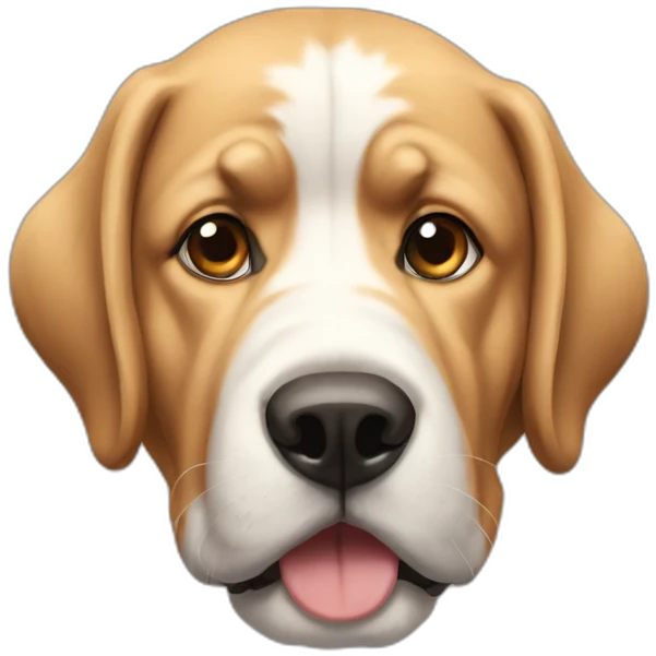 big dog emoji