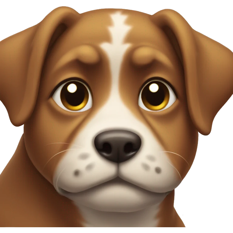 dog smirking  emoji