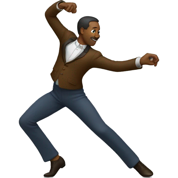 un homme qui danse emoji