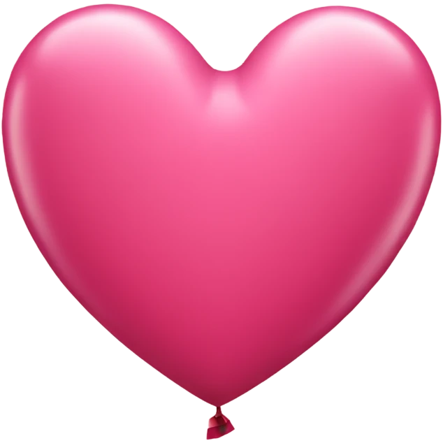 Heart balloon emoji