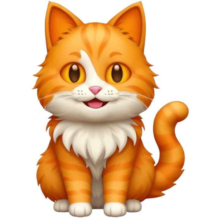 Emoji cat full body emoji