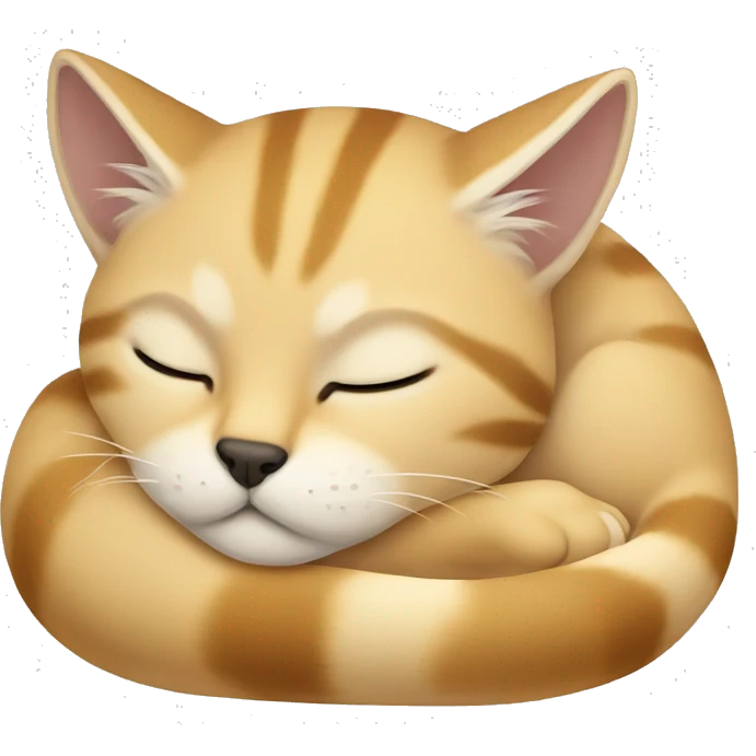 Sand Cat doing Sleeping emoji