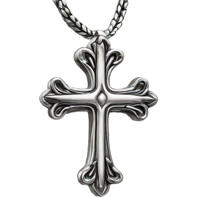 Chrome hearts cross emoji