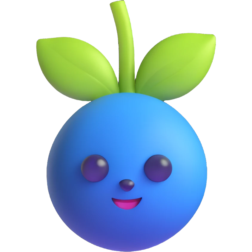 blueberry emoji