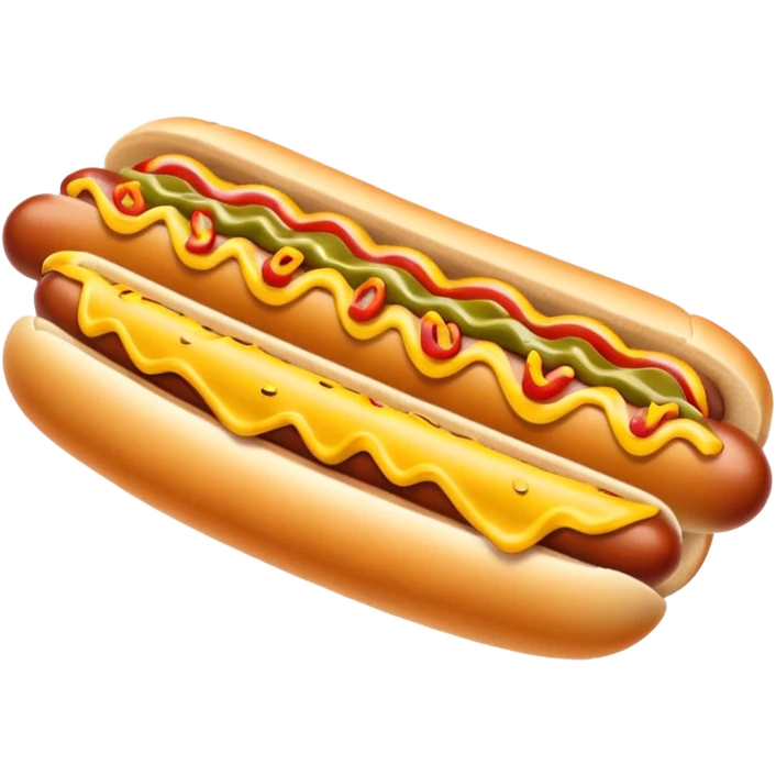 hot dog emoji