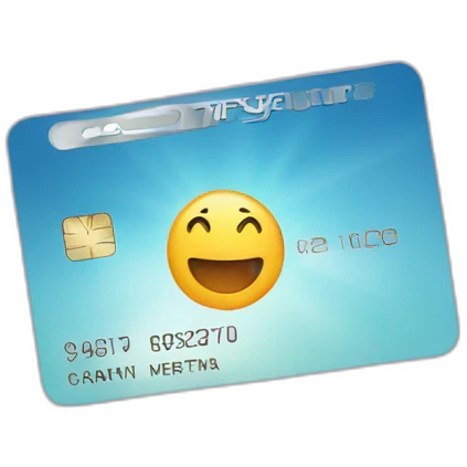 Credit card emoji
